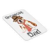 ブルドッグパパ マグネット (右側)