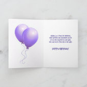 ブルドッグパピパステルカラーアンドギフト誕生日 カード (内部)