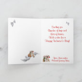 ブルドッグパピーカスタマイズItバレンタインデー シーズンカード (内部)