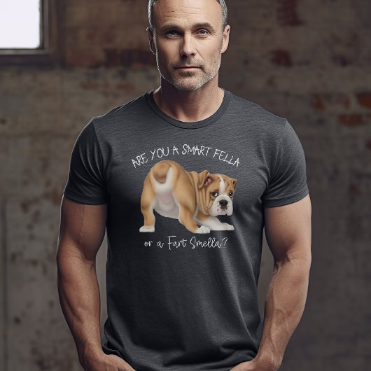 ブルドッグパピースフェラ頭が切れるファートスメラダーク スウェットシャツ