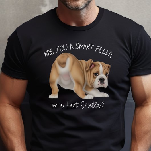 ブルドッグパピースフェラ頭が切れるファートスメラダーク スウェットシャツ