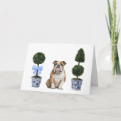 ブルドッグパピードウウォーター色カード カード (正面)