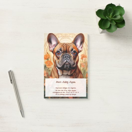 ブルドッグパピー販売 ポストイット (オフィス)