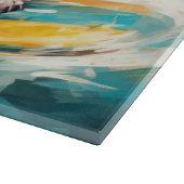 ブルドッグビーチ絵画サーフィン カッティングボード (角)