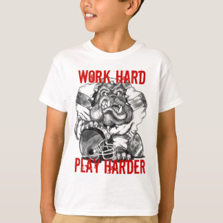 ブルドッグフットボール Tシャツ