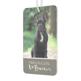 ブルドッグフランスのがあなたの犬の写真を挿入 カーエアーフレッシュナー