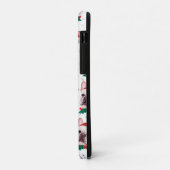 ブルドッグフランスのがクリスマス犬のパターンを育てる Case-Mate iPhoneケース (裏面/左)