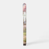 ブルドッグフランスのさくらんぼフラズレインボーコテージコア iPhone 16ケース (左側面)