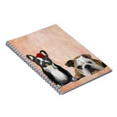 ブルドッグフランスのとイギリスのブルドッグ ノートブック (右側)