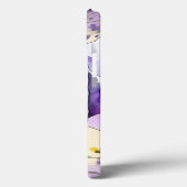 ブルドッグフランスのとワイルドフラワー Case-Mate iPhoneケース (裏面 / 左)