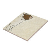 ブルドッグフランスののプロフィール タイル (側面)