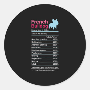 ブルドッグフランスのの原料リスト ラウンドシール
