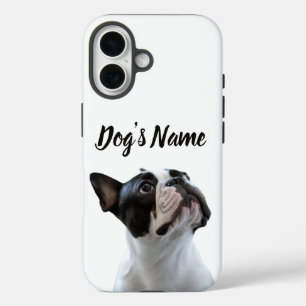 ブルドッグフランスのの名前を iPhone 16ケース