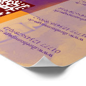 ブルドッグフランスのの子犬の売り涙オフ ポスター (角)