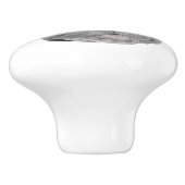 ブルドッグフランスのの子犬 セラミックノブ (側面)