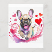 ブルドッグフランスのの子犬 チラシ (裏面)