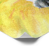 ブルドッグフランスのの子犬 ポスター (角)