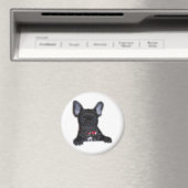 ブルドッグフランスのの子犬 マグネット (インサイチュ (食洗機))
