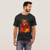 ブルドッグフランスのの衣装トルコ Tシャツ (正面フル)