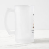 ブルドッグフランスのの読飲み物は記憶障害を引き起こす可能性がある フロストグラスビールジョッキ (左)