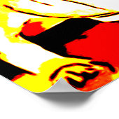 ブルドッグフランスのアートポスター ポスター (角)