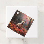 ブルドッグフランスのイン紅葉秋インスパイア フェイバータグ (インサイチュ)