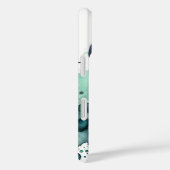 ブルドッグフランスのウォーター色 Case-Mate iPhoneケース (裏面 / 右)