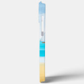 ブルドッグフランスのオンビーチ Case-Mate iPhoneケース (裏面 / 左)