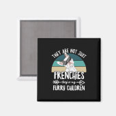 ブルドッグフランスのオーナーの引用文 マグネット (正面/裏面)