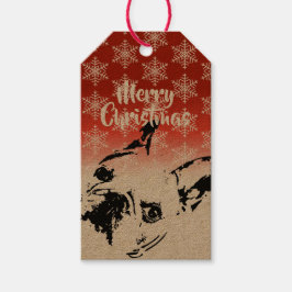 ブルドッグフランスのギフトラベル ギフトタグ