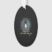 ブルドッグフランスのギフト女性男性子供 オーナメント (正面)