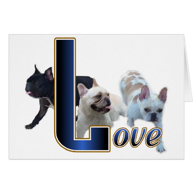 ブルドッグフランスのギフト (正面横)