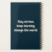 ブルドッグフランスのクォーターバックスタジアム学生 プランナー手帳 (裏面)