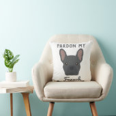 ブルドッグフランスのクッション クッション (椅子)