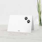 ブルドッグフランスのクリスマスカード シーズンカード (裏面)