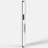 ブルドッグフランスのクリスマスリースフェスティバルカップ Case-Mate iPhoneケース (裏面 / 右)