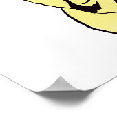 ブルドッグフランスのクリスマス漫画 ポスター (角)