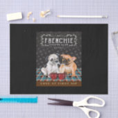 ブルドッグフランスのコーヒークラブ 薄葉紙 (クラフト)