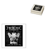 ブルドッグフランスのコーヒー ラバースタンプ (押印)