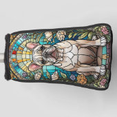 ブルドッグフランスのゴルフヘッドカバー ゴルフヘッドカバー (正面)