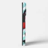 ブルドッグフランスのサンタクロースホリデイ Case-Mate iPhoneケース (裏面 / 右)
