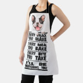 ブルドッグフランスのスナックを作る エプロン (インサイチュ)