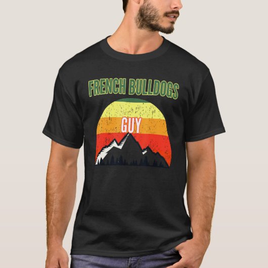 ブルドッグフランスのズ・ガイ Tシャツ (正面)