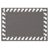 ブルドッグフランスのテーマパーティー – Baby Shower Neutral テーブルクロス (正面(横))