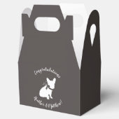 ブルドッグフランスのテーマパーティー – Baby Shower Neutral フェイバーボックス (オープン)