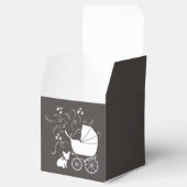 ブルドッグフランスのテーマパーティー – Baby Shower Neutral フェイバーボックス (オープン)
