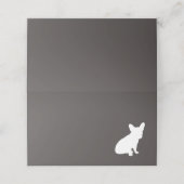 ブルドッグフランスのテーマパーティー – Baby Shower Neutral プレイスカード (外部開封)