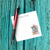 ブルドッグフランスのドッグ母かわいいペットオフィスガーリー ポストイット