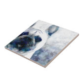 ブルドッグフランスのドッグ159 タイル (側面)