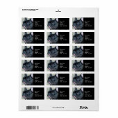 ブルドッグフランスのドッグ ラベル (フルシート)